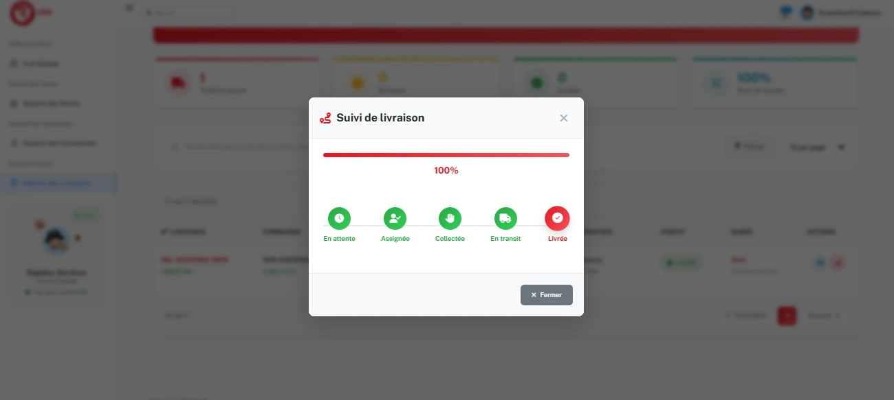 Suivi des stocks et ventes